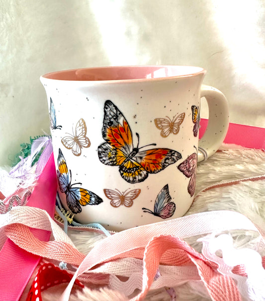 Jesus Gives Me Butterflies Mug