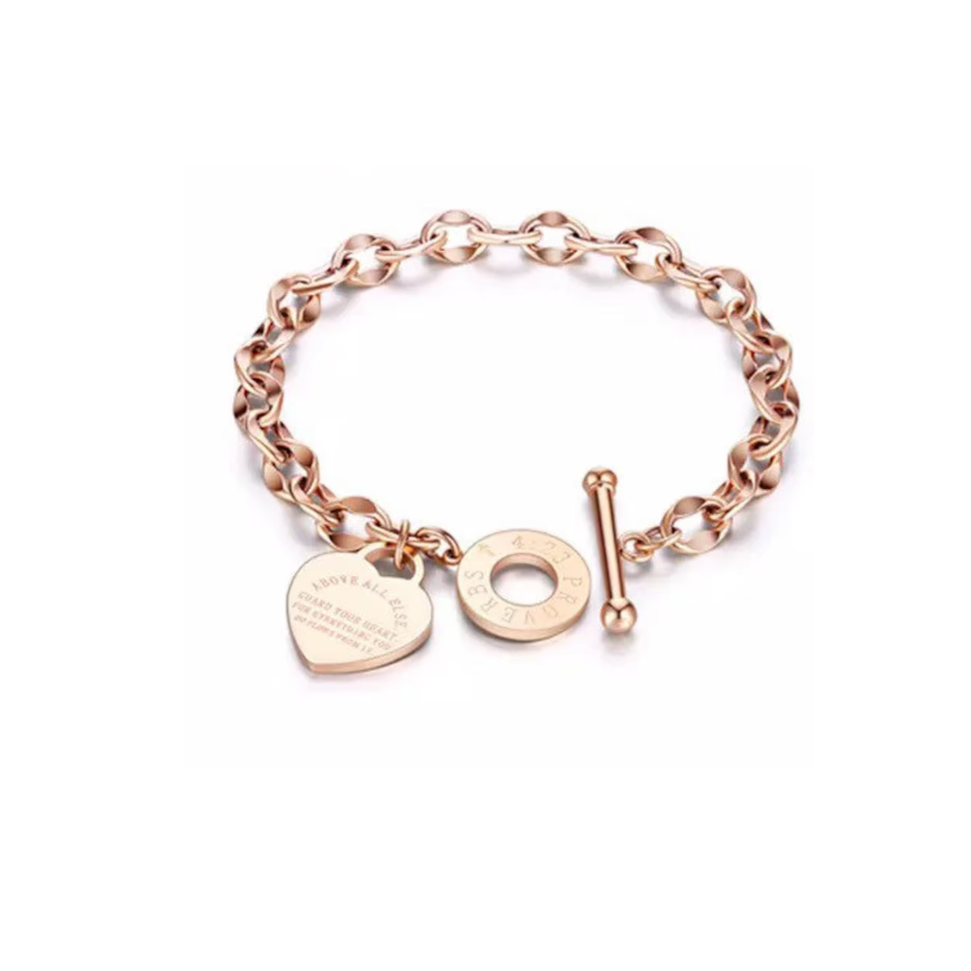 Guard Your Heart Proverbs Bracelet